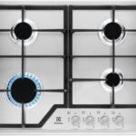 Electrolux EGS6426SX Roestvrijstaal Ingebouwd Gaskookplaat 4 zone(s)