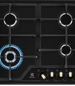 Electrolux EGS6436RK Zwart Ingebouwd Gaskookplaat 4 zone(s)