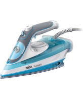 Braun TexStyle 5 SI 5006 BL Droog- & stoomstrijkijzer Keramische zoolplaat 2600 W Blauw, Grijs, Wit