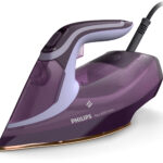 Philips 8000 series DST8021/30 strijkijzer Stoomstrijkijzer SteamGlide Elite-zoolplaat 3000 W Violet