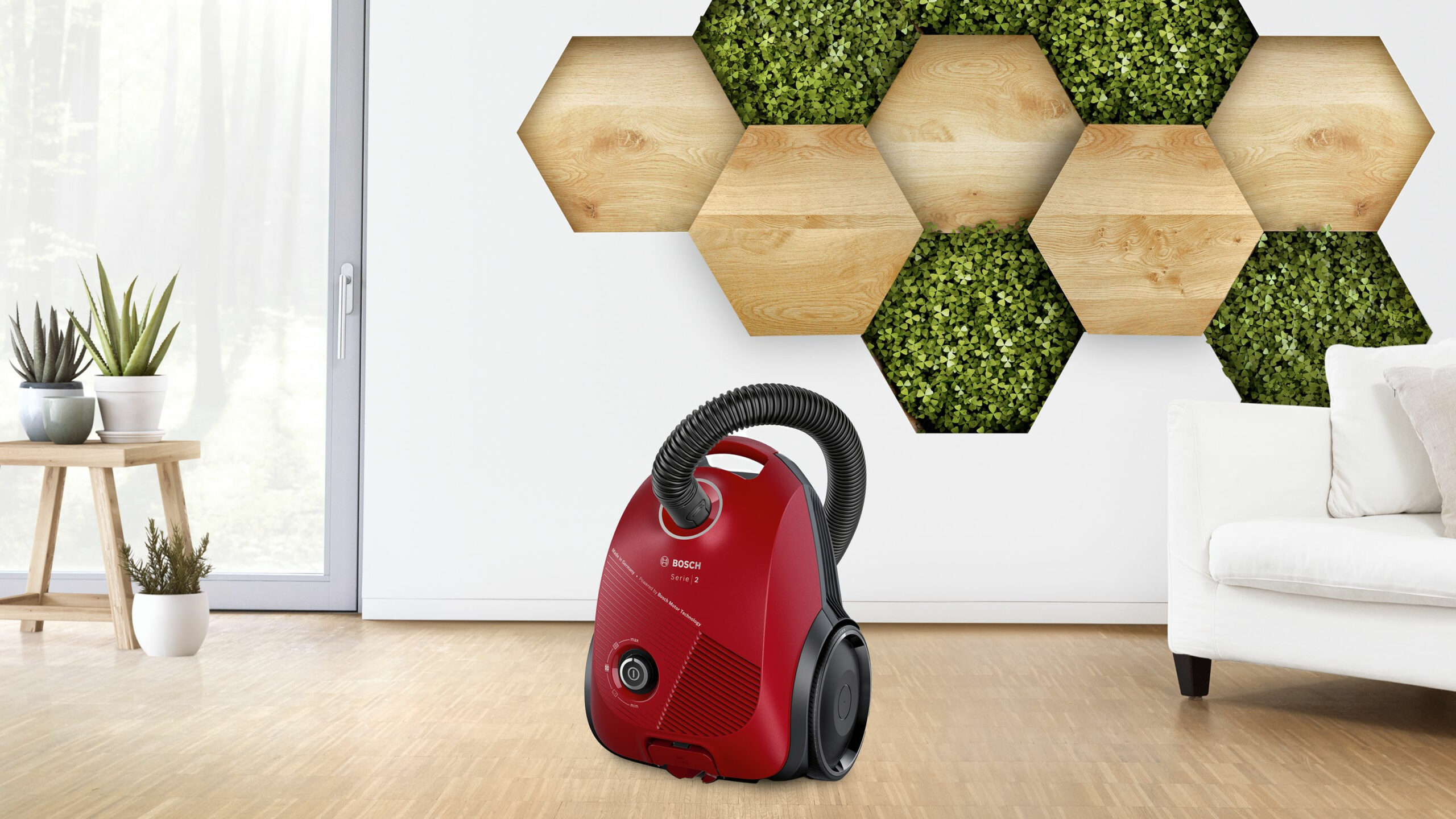 Bosch Serie 2 BGBS2RD1 stofzuiger 3,5 l Cilinderstofzuiger Droog 600 W Stofzak - Afbeelding 2
