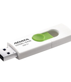 ADATA UV320 USB flash drive 64 GB USB Type-A 3.2 Gen 1 (3.1 Gen 1) Groen, Wit