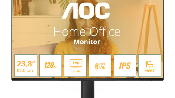 AOC 24B3HA2 computer monitor 60,5 cm (23.8") 1920 x 1080 Pixels Full HD LED Zwart