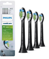 Philips W2 Optimal White HX6064/11 4x Zwarte sonische opzetborstels
