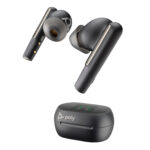 HP Poly Voyager Free 60+ UC M Carbon Black Earbuds + BT700 USB-C-adapter + oplaadcase met touchscreen
