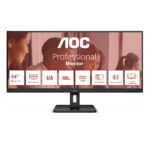 AOC U34E2M computer monitor 86,4 cm (34") 3440 x 1440 Pixels Wide Quad HD Zwart