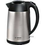 Bosch TWK3P420 waterkoker 1,7 l 2400 W Zwart, Roestvrijstaal