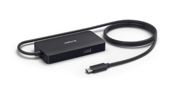 Jabra 14207-58 interface hub USB 3.2 Gen 1 (3.1 Gen 1) Type-C Zwart