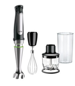 Braun MQ 7025X 0,6 l Staafmixer 1000 W Zwart, Roestvrijstaal