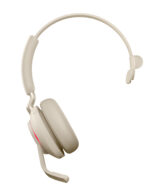 Jabra Evolve2 65 Headset Draadloos Hoofdband Kantoor/callcenter USB Type-C Bluetooth Beige