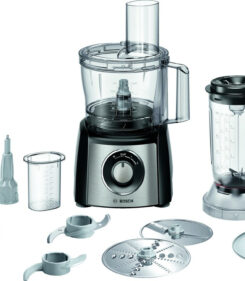 Bosch MCM3PM386 keukenmachine 900 W 2,3 l Zwart, Transparant