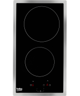 Beko HDMC32400TX kookplaat Roestvrijstaal Ingebouwd 30 cm Keramisch 2 zone(s)
