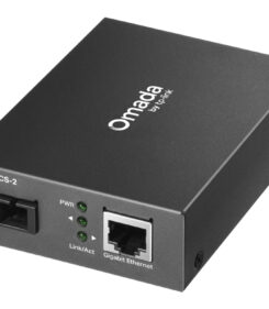 TP-Link Omada MC212CS-2 netwerk media converter 1000 Mbit/s 1550 nm Single-mode Zwart
