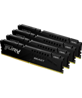 Kingston Technology FURY Beast 128GB 5600MT/s DDR5 CL40 DIMM (set van 4) Black XMP