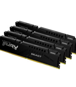 Kingston Technology FURY Beast 128GB 5600MT/s DDR5 CL40 DIMM (set van 4) Black XMP