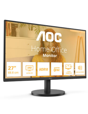 AOC B3 U27B3M computer monitor 68,6 cm (27") 3840 x 2160 Pixels 4K Ultra HD LCD Zwart