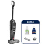 Bissell CrossWave OmniForce Edge Pro Verticale stofzuiger Batterij/Accu Droog en nat Polytetrafluoroethyleen (PTFE) Zakloos 0 l 200 W Zwart