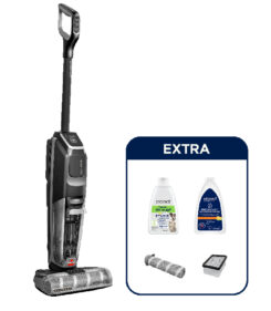 Bissell CrossWave OmniForce Edge Pro Verticale stofzuiger Batterij/Accu Droog en nat Polytetrafluoroethyleen (PTFE) Zakloos 0 l 200 W Zwart