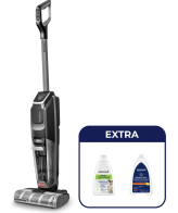 Bissell CrossWave OmniForce Edge Select Verticale stofzuiger Batterij/Accu Droog en nat Polytetrafluoroethyleen (PTFE) Zakloos 0 l 22 W Zwart, Grijs