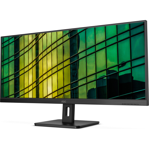AOC E2 U34E2M/BK computer monitor 86,4 cm (34") 3440 x 1440 Pixels UltraWide Quad HD LED Zwart