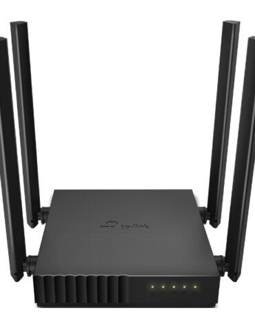 TP-Link Archer C54 draadloze router Fast Ethernet Dual-band (2.4 GHz / 5 GHz) Zwart