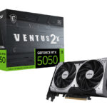 MSI GEFORCE RTX 5050 8G VENTUS 2X OC videokaart NVIDIA 8 GB GDDR6