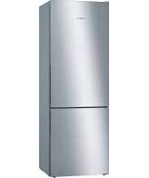 Bosch Serie 6 KGE49AICA koel-vriescombinatie Vrijstaand 419 l Roestvrijstaal
