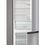 Gorenje NRK6202ES4 koel-vriescombinatie Vrijstaand 331 l Grijs