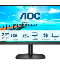 AOC B2 22B2H/EU computer monitor 54,6 cm (21.5") 1920 x 1080 Pixels Full HD LED Zwart