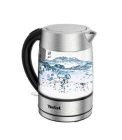 Tefal KI772D waterkoker 1,7 l 2400 W Roestvrijstaal, Transparant