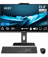 MSI Pro AP242P 14M-682EU Intel® Core™ i5 i5-14400 60,5 cm (23.8") 1920 x 1080 Pixels Alles-in-één-pc 16 GB DDR5-SDRAM 512 GB SSD Windows 11 Pro Wi-Fi 6E (802.11ax) Zwart