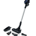 Bosch Serie 6 BBS611MAT steelstofzuiger & elektrische bezem 2-in-1-steelstofzuiger Batterij/Accu Droog Zakloos 0,3 l Blauw 2,5 Ah