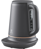 Electrolux E7K16BP waterkoker 1,7 l 2400 W Zwart, Koper