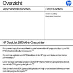 HP DeskJet 2910 Draadloos All-in-One Kleur Printer