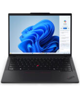 Lenovo ThinkPad T14 Gen 5 (Intel) Intel Core Ultra 7 155U Laptop 35,6 cm (14") Touchscreen WUXGA 16 GB DDR5-SDRAM 1 TB SSD Wi-Fi 6E (802.11ax) Windows 11 Pro Engels Zwart