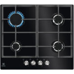 Electrolux KGG6426K Zwart Ingebouwd 56 cm Gaskookplaat 4 zone(s)