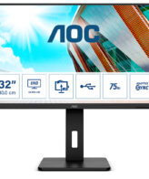 AOC P2 U32P2 computer monitor 80 cm (31.5") 3840 x 2160 Pixels 4K Ultra HD LED Zwart