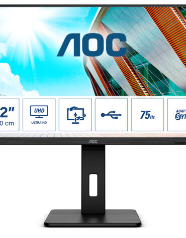 AOC P2 U32P2 computer monitor 80 cm (31.5") 3840 x 2160 Pixels 4K Ultra HD LED Zwart