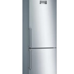 Bosch Serie 4 KGN397IEQ koel-vriescombinatie Vrijstaand 368 l Roestvrijstaal