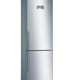 Bosch Serie 4 KGN397IEQ koel-vriescombinatie Vrijstaand 368 l Roestvrijstaal