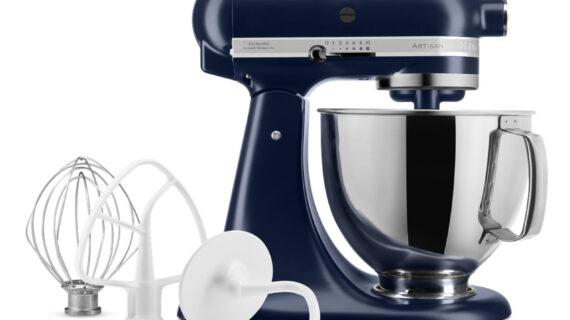 KitchenAid 5KSM125EIB Staande mixer 300 W Marineblauw