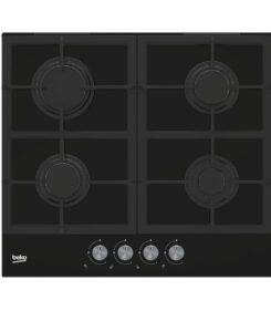 Beko HILG 642C5 SB Zwart Ingebouwd 60 cm Gaskookplaat 4 zone(s)