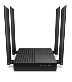 TP-Link Archer C64 draadloze router Gigabit Ethernet Dual-band (2.4 GHz / 5 GHz) Zwart