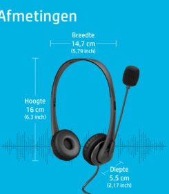 HP stereo USB-headset G2