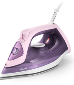 Philips 3000 series DST3020/30 strijkijzer Stoomstrijkijzer Keramische zoolplaat 2200 W Roze, Paars