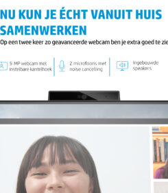 HP E-Series E27m G4 QHD USB-C conferentiemonitor