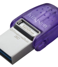 Kingston Technology DataTraveler 128GB microDuo 3C 200 MB/s dubbele USB-A + USB-C
