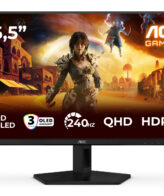 AOC G4 Q27G41ZDF computer monitor 67,3 cm (26.5") 2560 x 1440 Pixels Quad HD QD-OLED Zwart, Rood