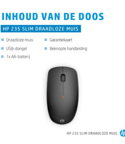 HP 235 Slim draadloze muis
