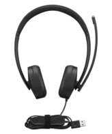 Lenovo 4XD1P83425 hoofdtelefoon/headset Bedraad Hoofdband Oproepen/muziek USB Type-A Zwart